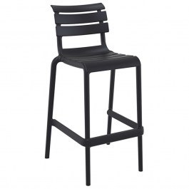 Σκαμπό Μπαρ Helen 20.0831 75cm Black BLACK