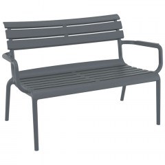Sofa - Bench Paris 20.0857 116x70x75cm Dark Grey