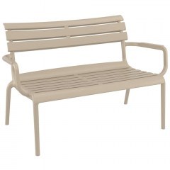 Sofa - Bench Paris 20.0858 116x70x75cm Taupe