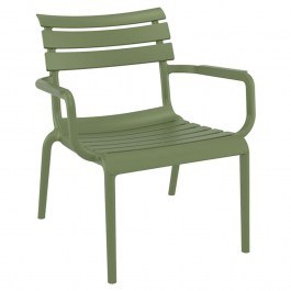 Armchair Paris Lounge 20.0495 68x70x40/76cm Olive Green OLIVE-GREEN