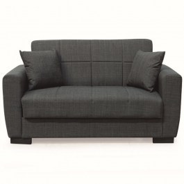 Sofa-Bed Two-Seater Anima 40.0306 150x80x75/125x100cm Dark Grey DARK GREY