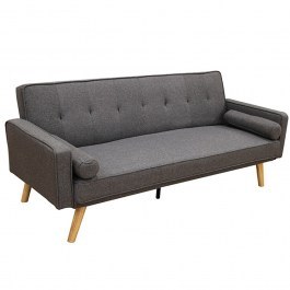 Sofa-Bed Rony 40.0080 179x80x75/161x94x38cm Grey GREY