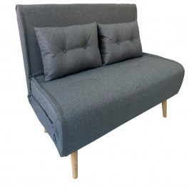 Καναπές-Κρεβάτι Sara 40.0201 134x80x46-84/134x190x32cm Grey GREY