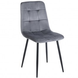 Καρέκλα Μεταλλική Oscar 11.1617 44x56x49-87cm Grey Zita Plus GREY