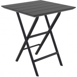 Τραπέζι Πτυσ/νο Helen 20.0893 60x60x74cm Black BLACK