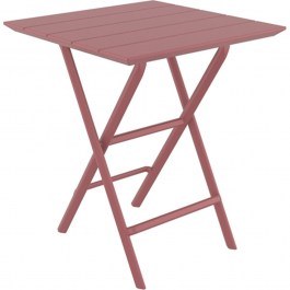Τραπέζι Πτυσσόμενο Helen 20.0896 60x60x74cm Marsala MARSALA