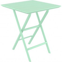 Τραπέζι Πτυσσόμενο Helen 20.0897 60x60x74cm Opaline Green GREEN