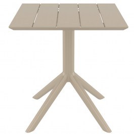 Τραπέζι Paris 20.0864 70x70x74cm Taupe TAUPE