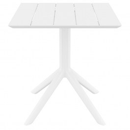 Τραπέζι Paris 20.0861 70x70x74cm White WHITE