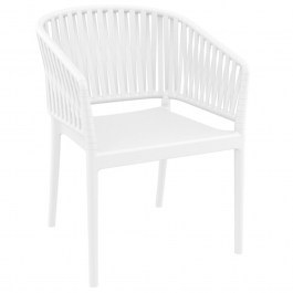 Πολυθρόνα Portofino 20.087 58x58x80cm White WHITE