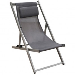 Σεζλόνγκ Devin 34.0047.1 58x95-102x78-95cm Grey GREY