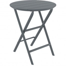 Folding Table Helen 20.0899 D60x74cm Dark Grey DARK GREY