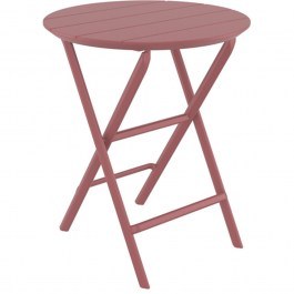Folding Table Helen 20.0903 D60x74cm Marsala MARSALA