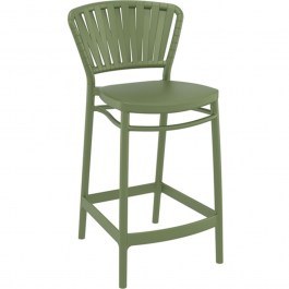 Barstool Portofino 20.0926 65cm 48x52x96cm Olive Green OLIVE GREEN