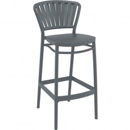 Barstool Portofino 20.0917 75cm 48x52x106cm Dark Grey DARK GREY