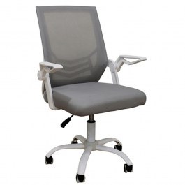 Καρέκλα Γραφείου A1830 01.0423.1 62x54x44-91/53-100cm Grey-White GREY