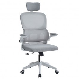 Office Chair A9935 01.0294.1 62x64x42-114/52-125cm White-Grey GREY