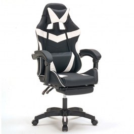 Gaming Office Chair A9937 01.0411 With Footrest 64x59x43-112/53-125cm Black-White BLACK-WHITE