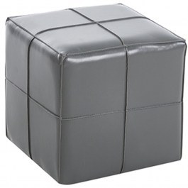 Σκαμπό Enzo 40.0613.1 31x31x31cm Grey GREY