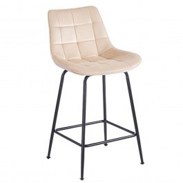 Bar Stool Ermina 43.2804.2 64cm 49x50x94cm Beige BEIGE