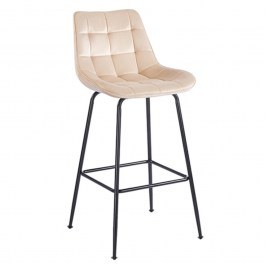 Bar Stool Ermina 43.2803.2 75cm 49x50x104cm Beige BEIGE