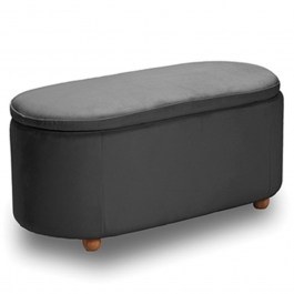 Σκαμπό Με Αποθηκευτικό Χώρο Foster 40.0604 99x45x45cm Grey GREY