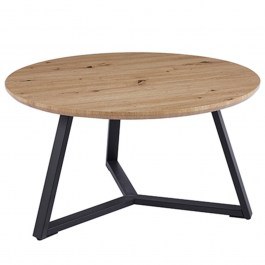 Τραπέζι Σαλονιού Alex 09.0010.1 Φ80x41cm Sonoma Oak SONOMA-OAK