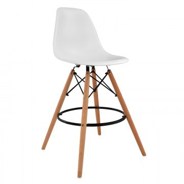 Stool Bar Renata White Hm0173.01