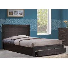Κρεβατι Melany Hm323.01 Με 1Συρταρι Zebrano 196x119x92,5 cm