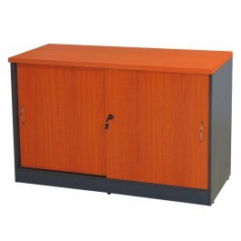 Cabinet Office Desk Sided Professional Hm2012.03 In Color Cherry 100X45X69 Cm CHERRY