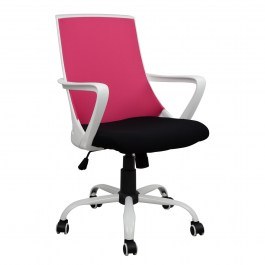 Chair - Office Desk Hm1053.05 Pink Mesh 58X59X103 Cm PINK-BLACK