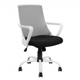 Chair - Office Desk Hm1053.21 Grey Mesh 58X59X103 Cm GREY-BLACK