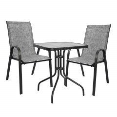 Σετ Τραπεζαριας 3Τμχ Με 2 Καρεκλες & 1 Τραπεζι Hm5183.01