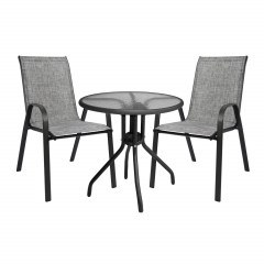 Σετ Τραπεζαριας 3Τμχ Με 2 Καρεκλες & Τραπεζι Hm5181.01