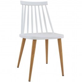 Table Chair - Vanessa Hm8052.01 White 43X47,5X77Cm WHITE