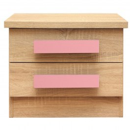 Bedside Table Playroom Sonama-Pink Hm331+Hm336.02 40X48X39 Cm PINK