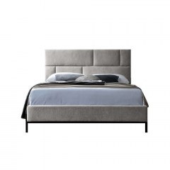 Bed Sintesis 09-1784 For Mattress 160x200cm 214x165x116cm Beige
