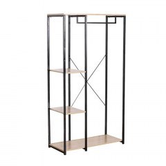 Closet Mode 18-0013 90x40x167cm Sonoma-Black