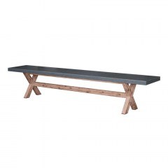 Bench Camiro 22-0064 180x40x45cm Cement