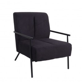 Πολυθρόνα Kioto 01-3107 64x76x81cm Black BLACK