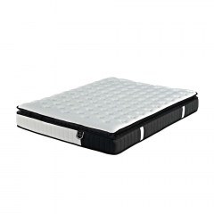 Στρώμα Visco Aloe 09-1718 Vera Roll Pack 160x200cm 200x160x28cm White-Anthracite