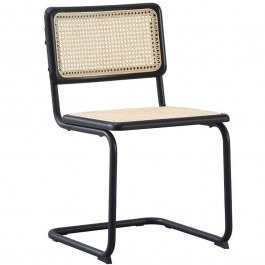Καρέκλα Broyer 03-1030 55x48x80cm Black BLACK