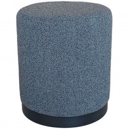 Stool Cloud 16-0608 D40x45cm Grey-Black GREY