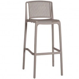 Σκαμπό Μπαρ Polly 26-0027 41x47x100,5cm Cappuccino CAPPUCCINO