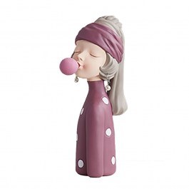 Table Deco Ponnytale 025440 Multi 6,2x7,7xH15cm Pink PINK