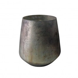 Reso Glass Base Emel 020615 D15xH16cm Grey GREY