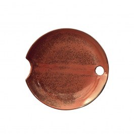 Πιατέλα Διακοσμητική Κεραμική Rond D29,5xH4,5cm Terracotta TERRACOTTA