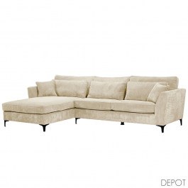 Καναπές Forever Αριστερή Γωνία 71-0158 316x185x92cm Beige BEIGE