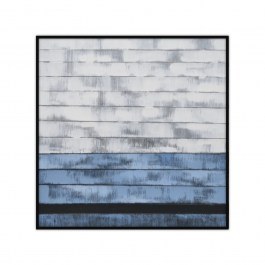 Κάδρο Σε Καμβά Murus 017134 82x82xH4,5cm Blue BLUE