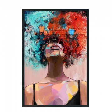 Frame On Canvas Bennada 022106 80x100xH4,5cm Multi